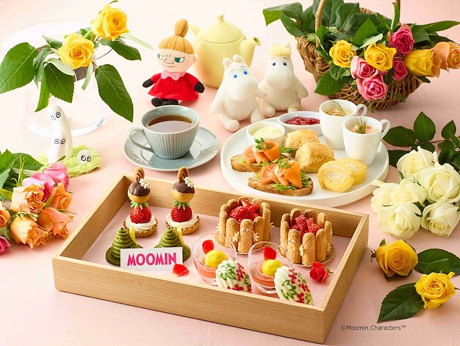 ムーミンコラボレーションアフタヌーンティーセット